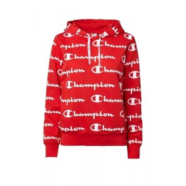 Moteriškas džemperis Champion Hooded Sweatshirt Allover