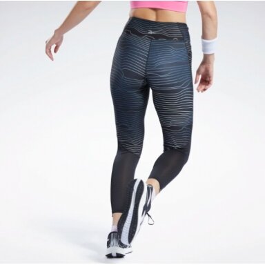 Moteriškos tamprės Reebok RUNNING PRINTED