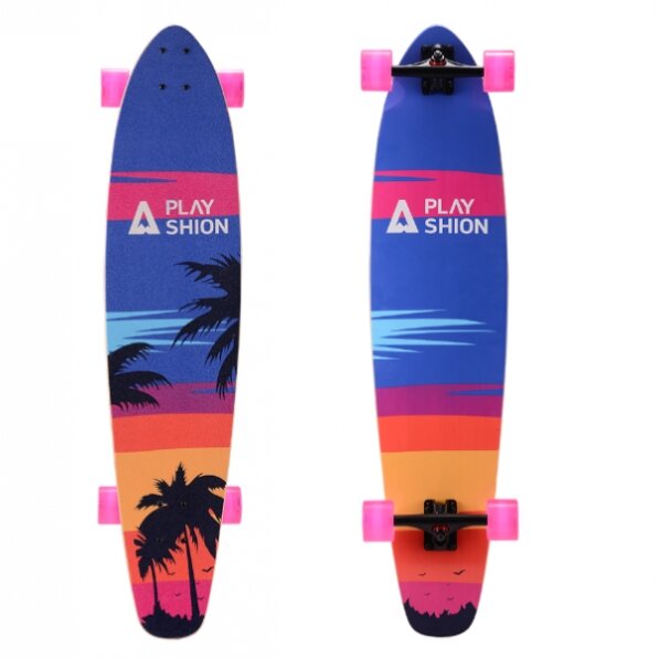 Riedlentė Playshion Kicktail Longboard SUNSET