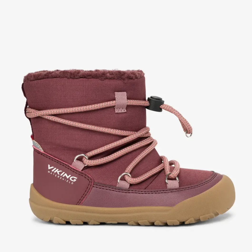 Vaikiški batai Viking Birch Barefoot Warm WP Pull-on