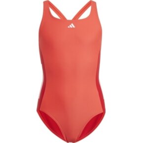 Vaikiškas maudymosi kostiumėlis adidas CUT 3 STRIPE Vaikiškas maudymosi kostiumėlis adidas CUT 3 STRIPE