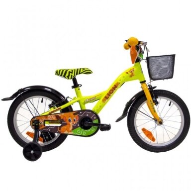 Vaikiškas dviratis 4KIDS Lion 16" Vaikiškas dviratis 4KIDS Lion 16"